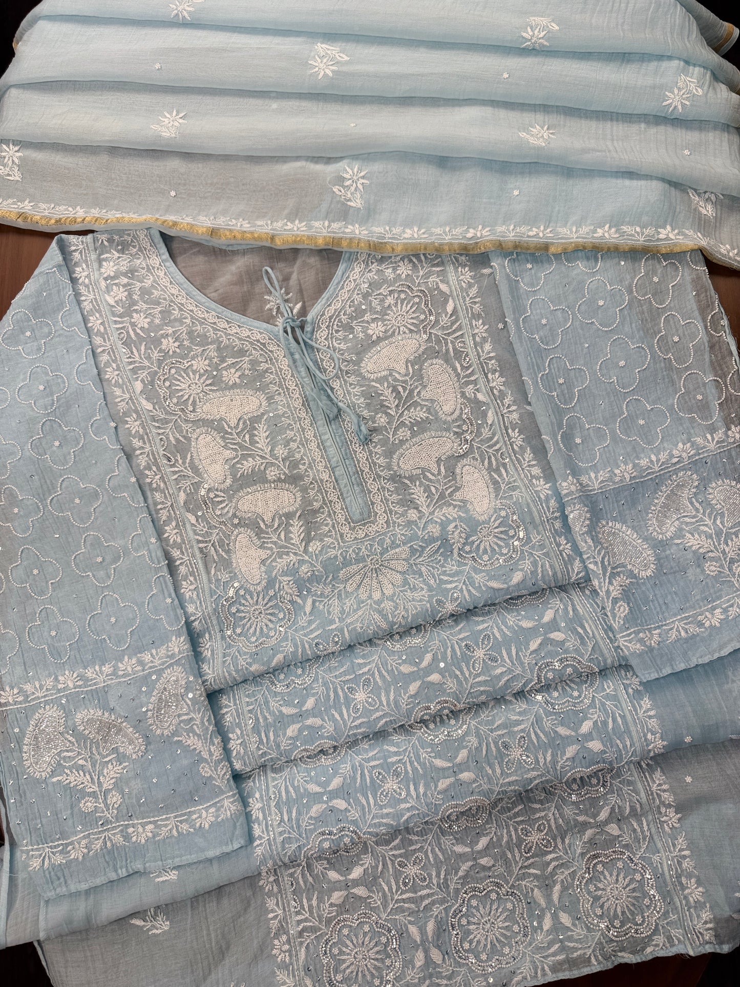 Sundury Silk With Embellishments