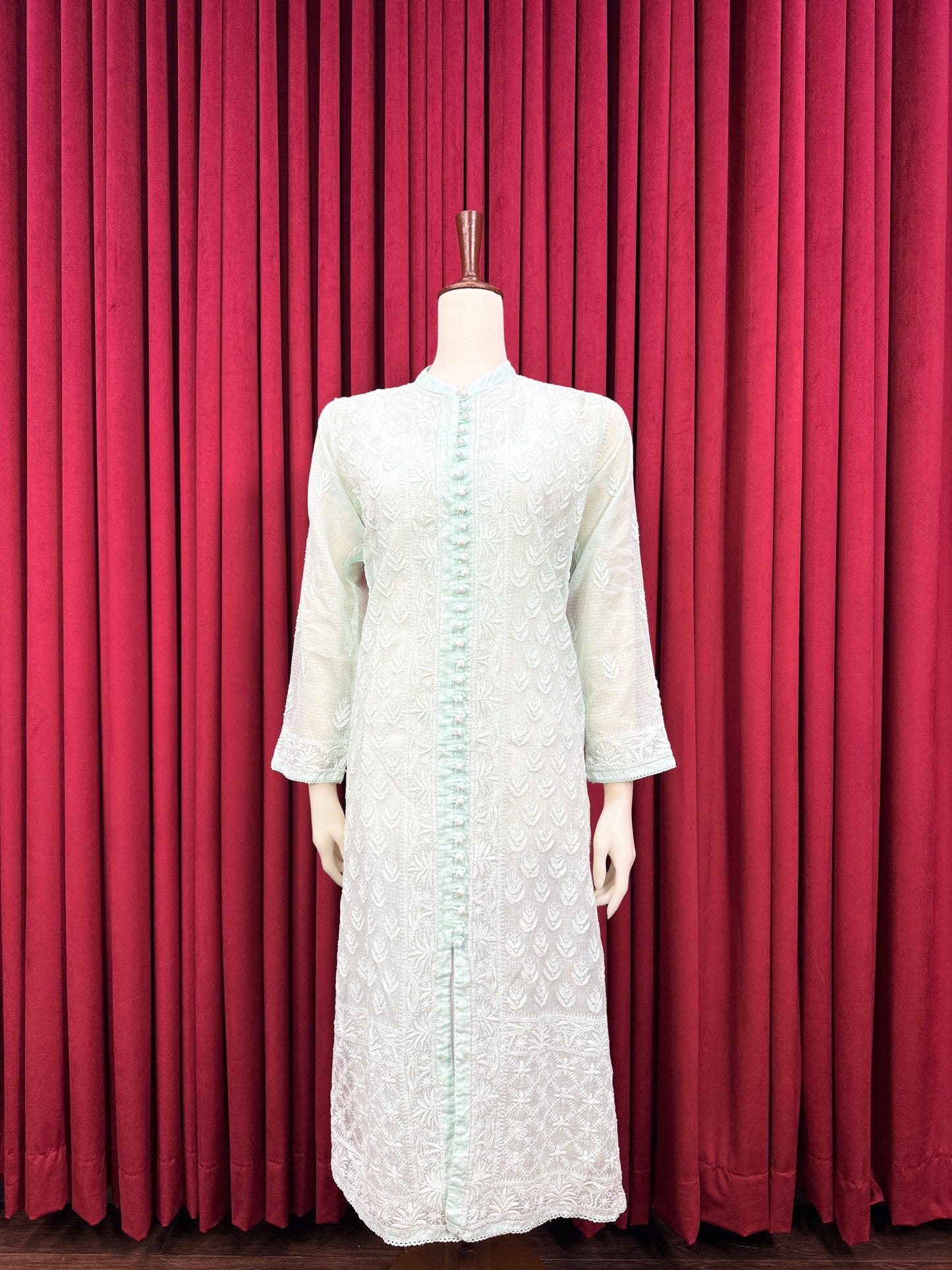Soft Net Chikankari Kurta
