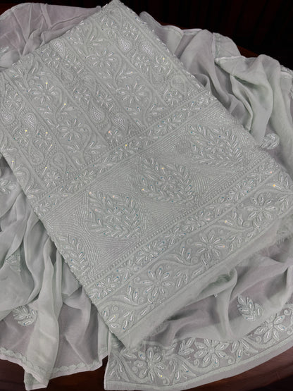 Diva's Pearl Bouquet (Shirt & Dupatta)