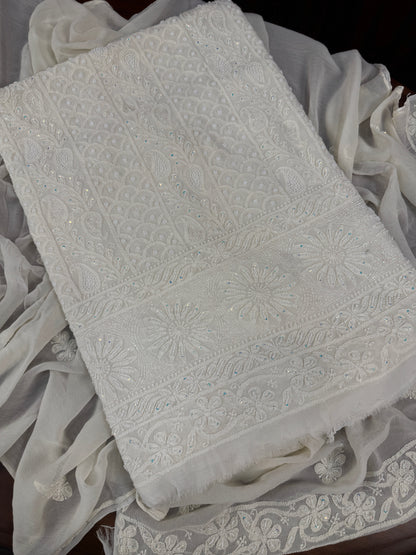 Diva's Pearl Bouquet (Shirt & Dupatta)