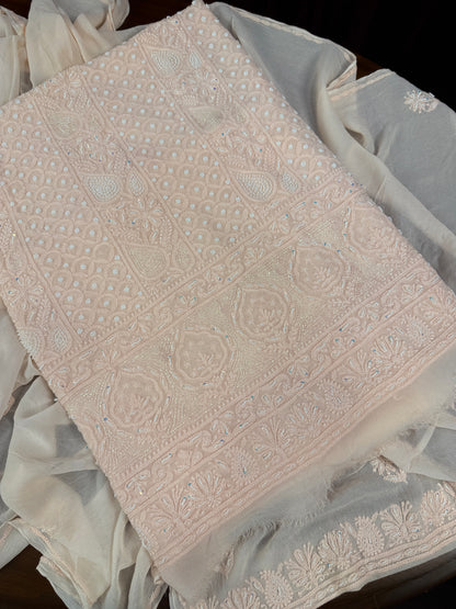 Diva's Pearl Bouquet (Shirt & Dupatta)