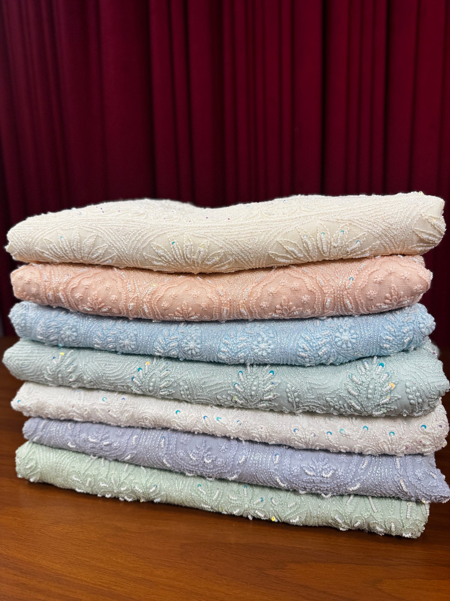 Diva's Pearl Bouquet (Shirt & Dupatta)
