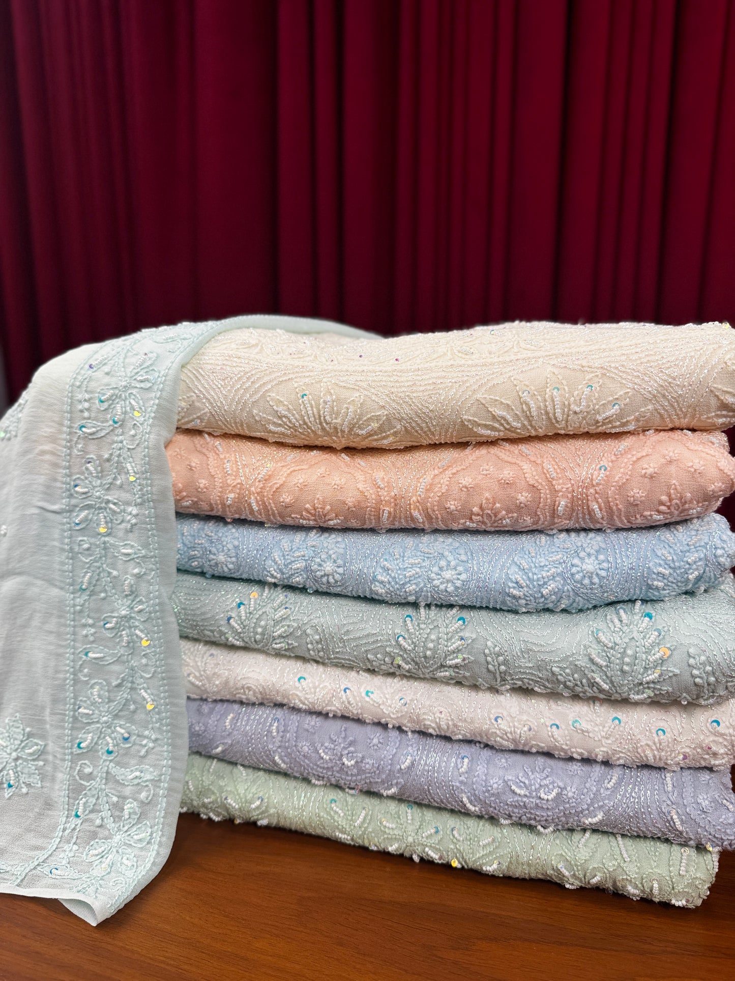 Diva's Pearl Bouquet (Shirt & Dupatta)