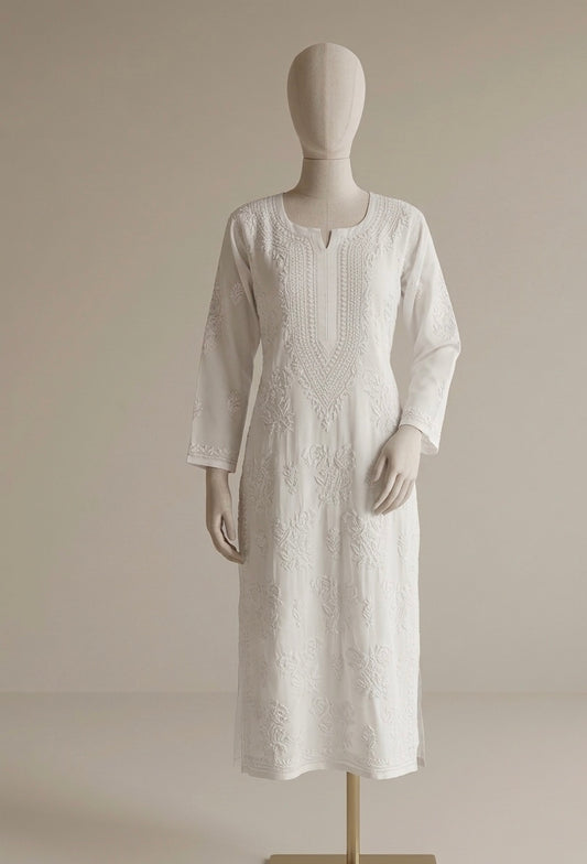 Soft Lawn Chikankari Kurta