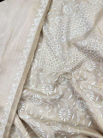Khadi Silk Shirt & Dupatta