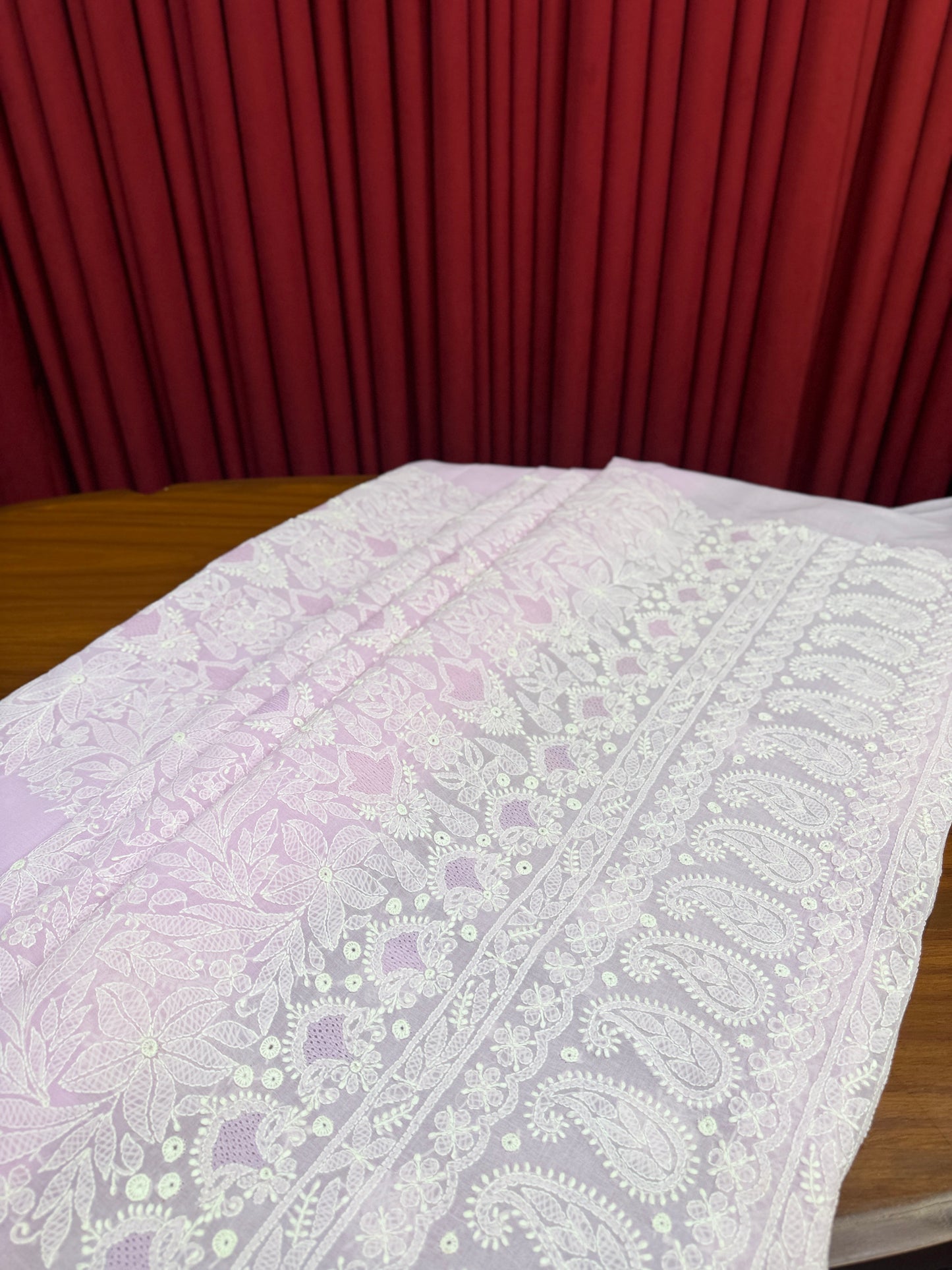 Cotton Handjali Unstitched Shirts