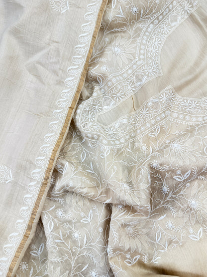 Khadi Silk Shirt & Dupatta