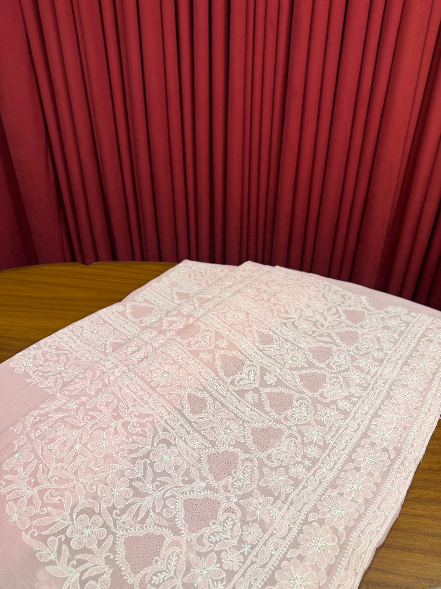 Cotton Handjali Unstitched Shirts