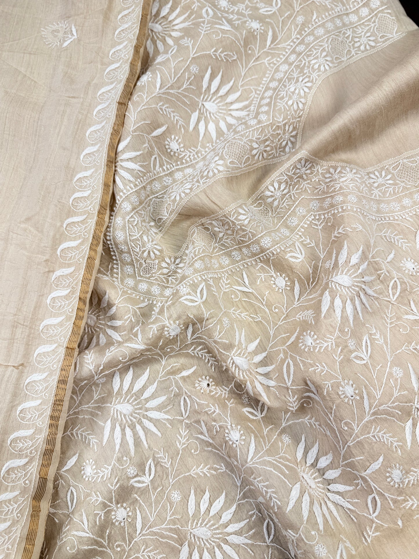 Khadi Silk Shirt & Dupatta