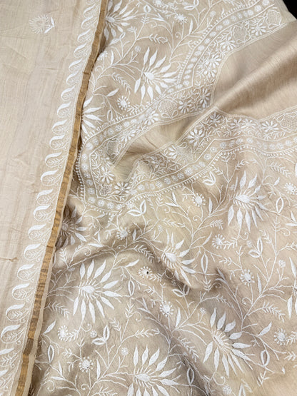 Khadi Silk Shirt & Dupatta