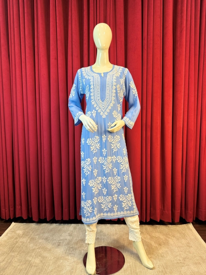 Soft Lawn Chikankari Kurta