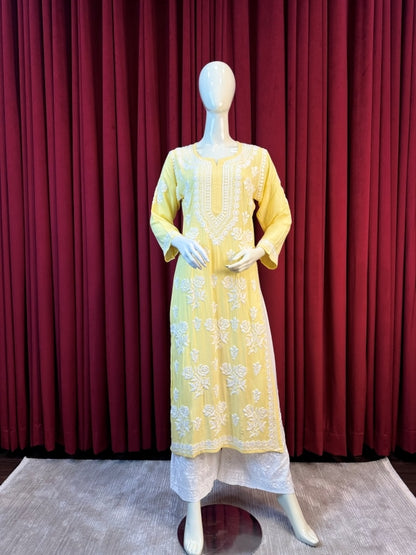 Soft Lawn Chikankari Kurta