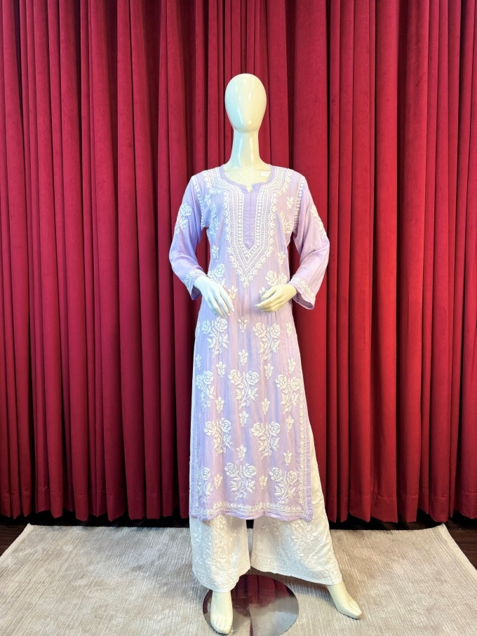 Soft Lawn Chikankari Kurta