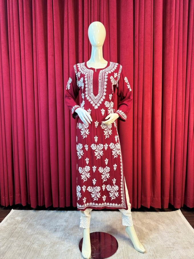 Soft Lawn Chikankari Kurta