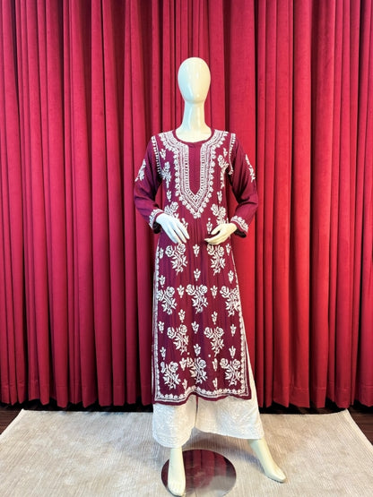 Soft Lawn Chikankari Kurta