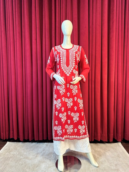 Soft Lawn Chikankari Kurta
