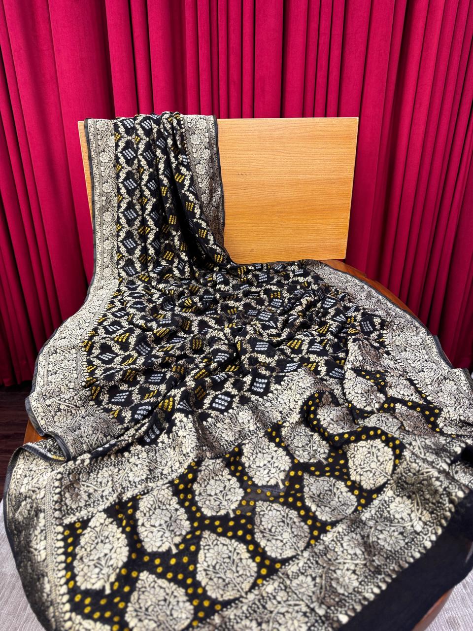 Chiffon Raidana Bandhej Print Dupatta