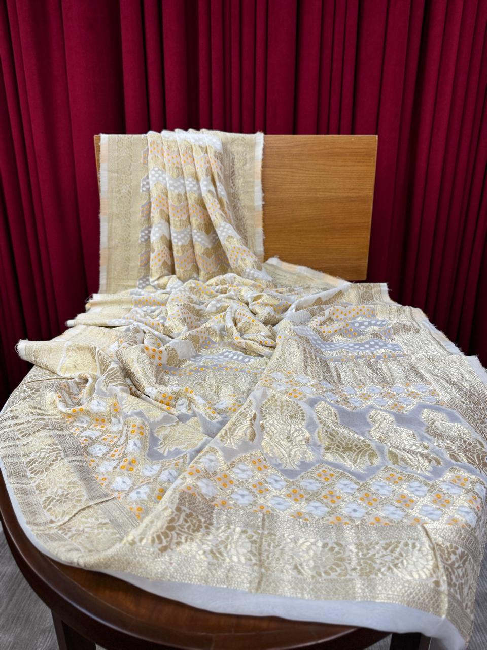 Chiffon Raidana Bandhej Print Dupatta