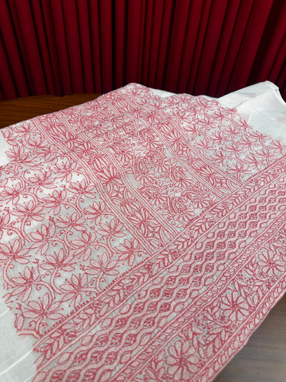 Cotton Chikankari Unstitched Shirt