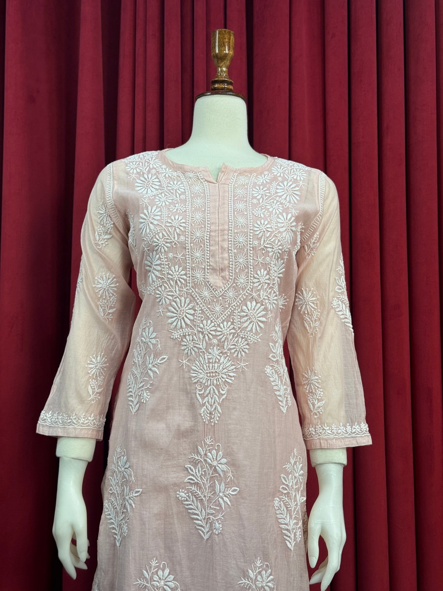 Sundury Silk Chikankari Kurta