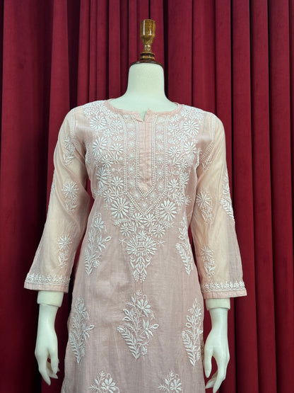 Sundury Silk Chikankari Kurta